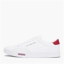 Tommy Hilfiger Mens Vulc Core Trainers White