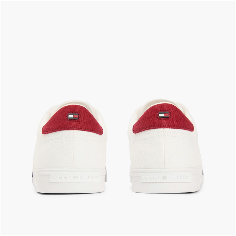 Tommy Hilfiger Mens Vulc Core Trainers White