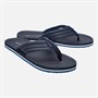 Tommy Hilfiger Mens Comfort Padded Perf Flip Flops Desert Sky