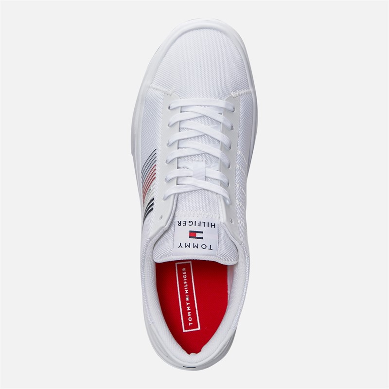 Tommy Hilfiger Mens Lightweight Trainers White