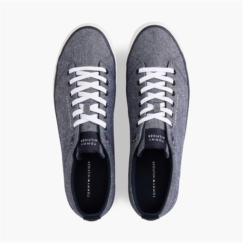 Tommy Hilfiger Mens Vulc Core Trainers Desert Sky