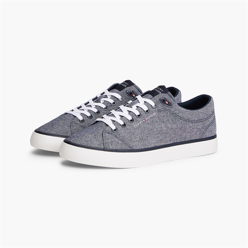 Tommy Hilfiger Mens Vulc Core Trainers Desert Sky