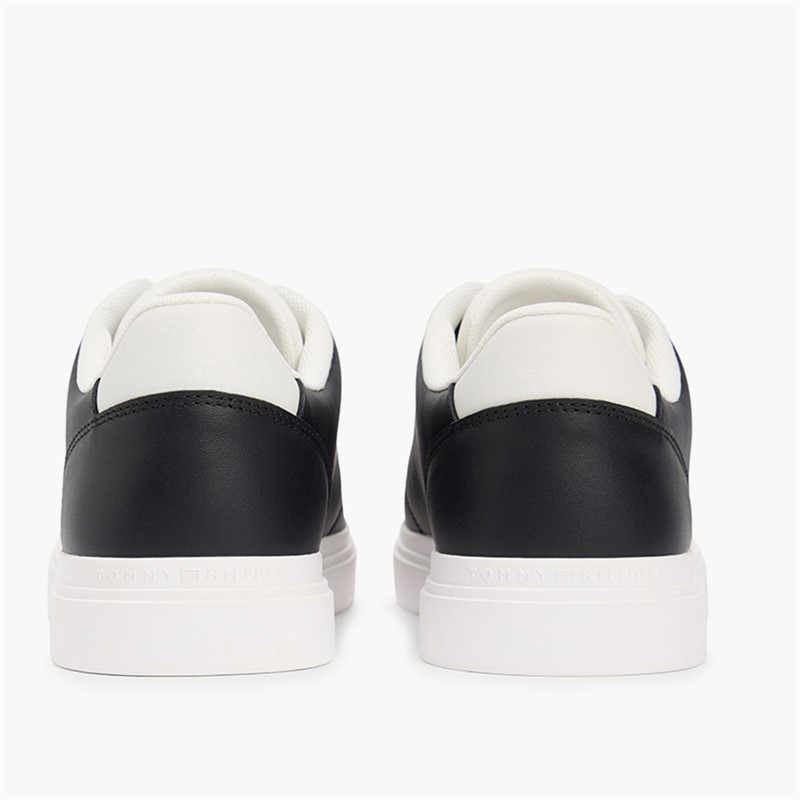 Tommy Hilfiger Womens Feminine Cupsole Trainers Black/Ecru