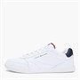 Tommy Hilfiger Mens Low Pro Leather Trainers White