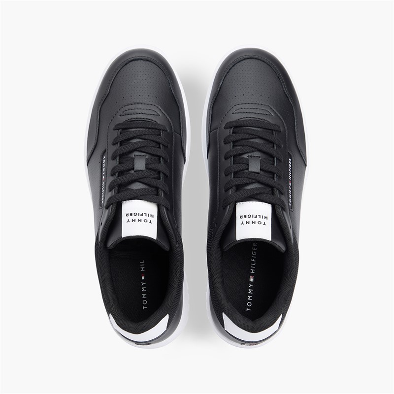 Tommy Hilfiger Mens Basket Core Lite Trainers Black