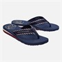 Tommy Hilfiger Womens Webbing Flip Flops Space Blue