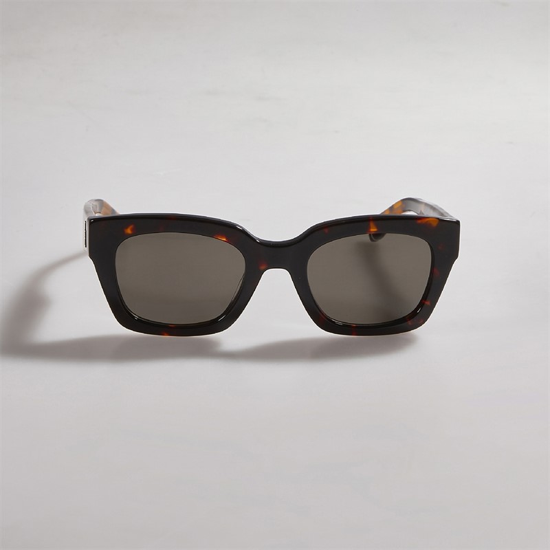 Tommy Hilfiger Womens Rectangular Sunglasses Havana