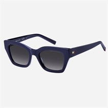 Tommy Hilfiger Womens Square Sunglasses Blue