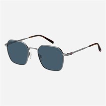Tommy Hilfiger Mens Geometrical Sunglasses Matte Ruthenium