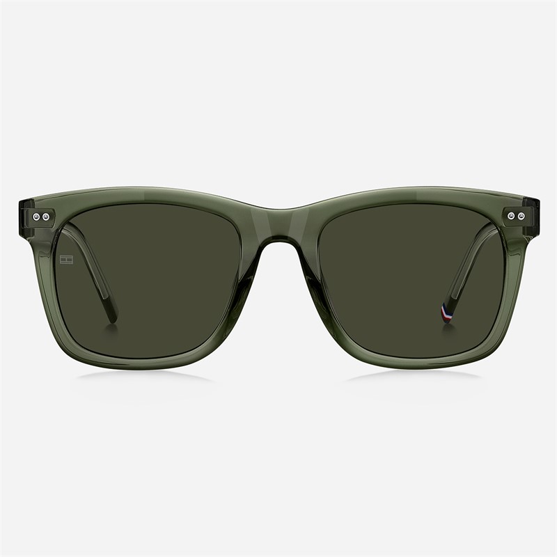 Tommy Hilfiger Mens Rectangular Sunglasses Green