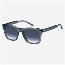 Tommy Hilfiger Mens Rectangular Sunglasses Blue