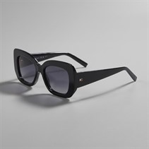 Tommy Hilfiger Womens Rectangular Sunglasses Black