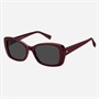 Tommy Hilfiger Womens Rectangular Sunglasses Burgundy 2