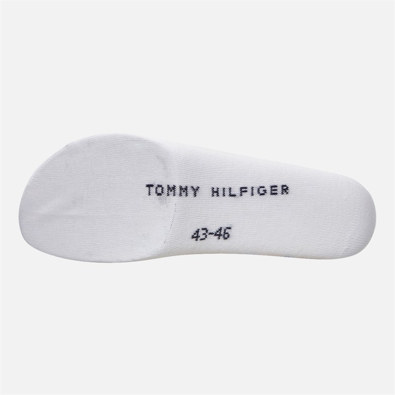 Tommy Hilfiger Mens Four Pack Quarter Socks White