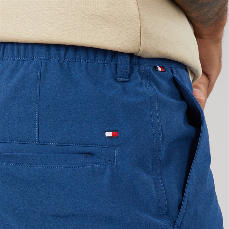 Tommy Hilfiger Mens Dover 8 All Day Shorts Blue Jean