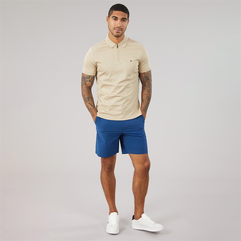 Tommy Hilfiger Mens Dover 8 All Day Shorts Blue Jean