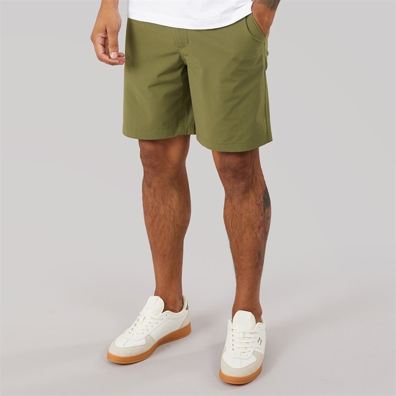 Tommy Hilfiger Mens Dover 8 All Day Shorts Dark Artichoke