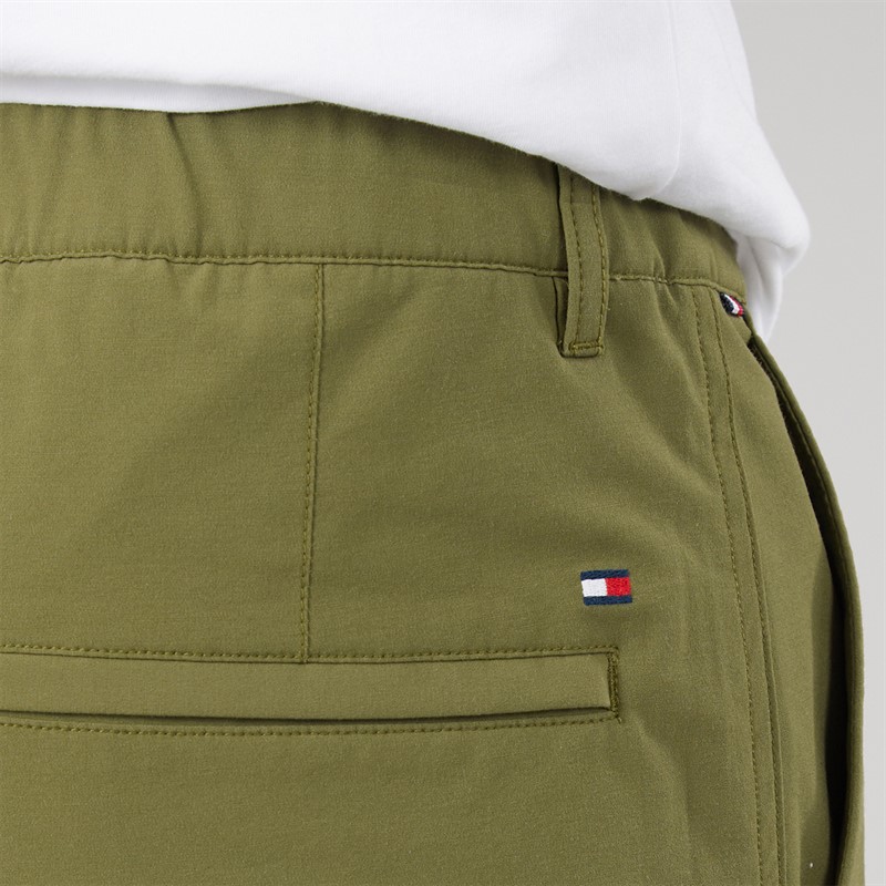 Tommy Hilfiger Mens Dover 8 All Day Shorts Dark Artichoke