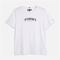 Tommy Hilfiger Boys Monogram Graphic T-Shirt White