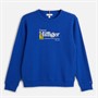 Tommy Hilfiger Boys Embroidery Graphic Sweatshirt Classic Blue