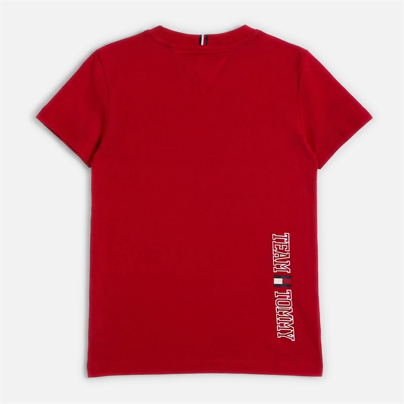 Tommy Hilfiger Boys T-Shirt Red