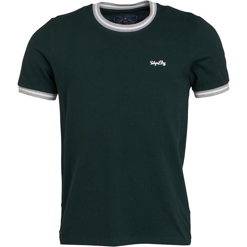 Buy Tokyo Laundry Mens Wentworth T-Shirt Scarab Green