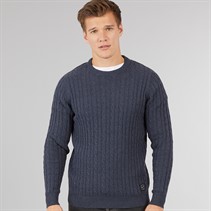 Navy Marl