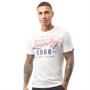 Tokyo Laundry Tee-Shirt Fading Homme Blanc