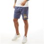 Tokyo Laundry Herren Caller Shorts Blau