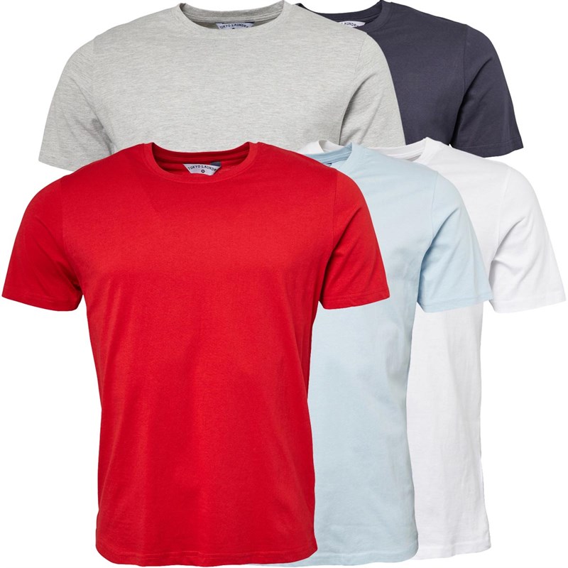 Tokyo Laundry Tee-Shirt Homme Multicolore
