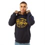 Tokyo Laundry Mens Luthor Hoodie Sky Captain Navy