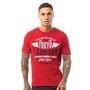 Tokyo Laundry Mens Ferndale T-Shirt Barbados Cherry