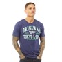 Tokyo Laundry Mens Rockwood T-Shirt Medieval Blue