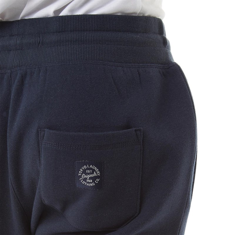 Tokyo Laundry Mens Dischord Joggers Sky Captain Navy