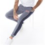 Tokyo Laundry Pantalons de Jogging Surround Homme Bleu Marine Chiné