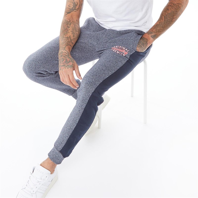 Tokyo Laundry Mens Surround Joggers Navy Grindle
