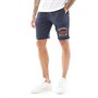 Tokyo Laundry Short en Jersey OG Tokyo Homme Bleu Marine Chiné