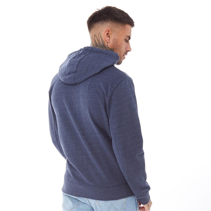 Tokyo Laundry Sweats à Capuche Bound Homme Bleu Chiné Foncé