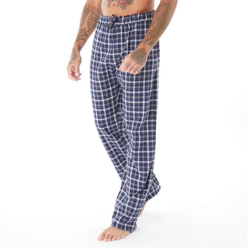 Tokyo Laundry Mens Glencoe Loungewear Set Sky Captain Navy