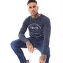Tokyo Laundry Mens Default Long Sleeve Top Navy
