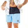 Tokyo Laundry Mens Townsend Swim Shorts Azure Blue