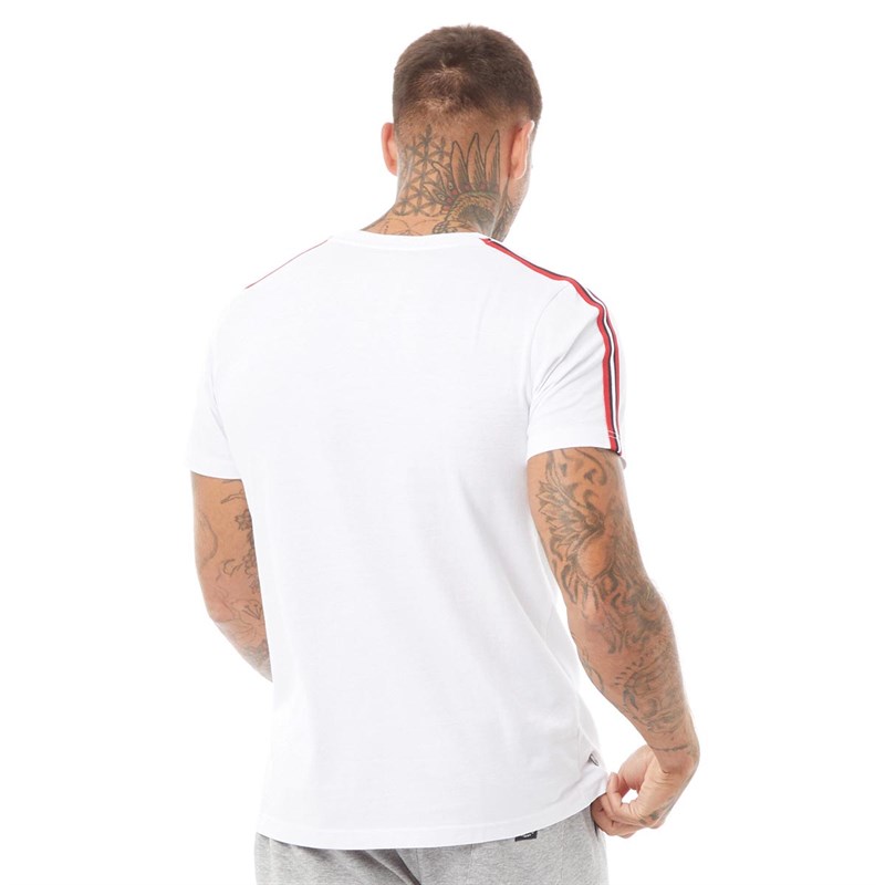 Tokyo Laundry Mens Taper T-Shirt White