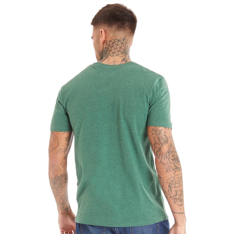 Tokyo Laundry Mens Boxed T-Shirt Dark Green Grindle