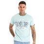 Tokyo Laundry Mens Bout T-Shirt Aqua