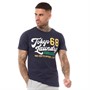 Tokyo Laundry Mens Woods T-Shirt Navy