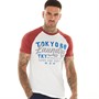 Tokyo Laundry Mens Catalyst T-Shirt White