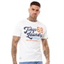 Tokyo Laundry Mens Woods T-Shirt White