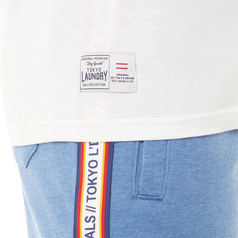 Tokyo Laundry Mens Woods T-Shirt White