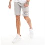 Tokyo Laundry Mens Otter Rock Jersey Shorts Light Grey Marl