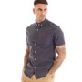 Tokyo Laundry Mens Tiberius Short Sleeve Shirt Navy